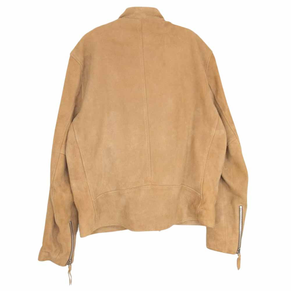 schott ショット 3191056 スウェード 羊革 レザー ライダース ジャケット ブラウン系 38【中古】