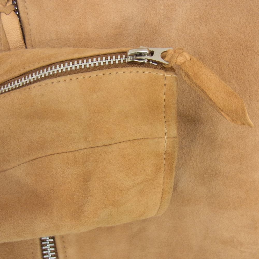 schott ショット 3191056 スウェード 羊革 レザー ライダース ジャケット ブラウン系 38【中古】