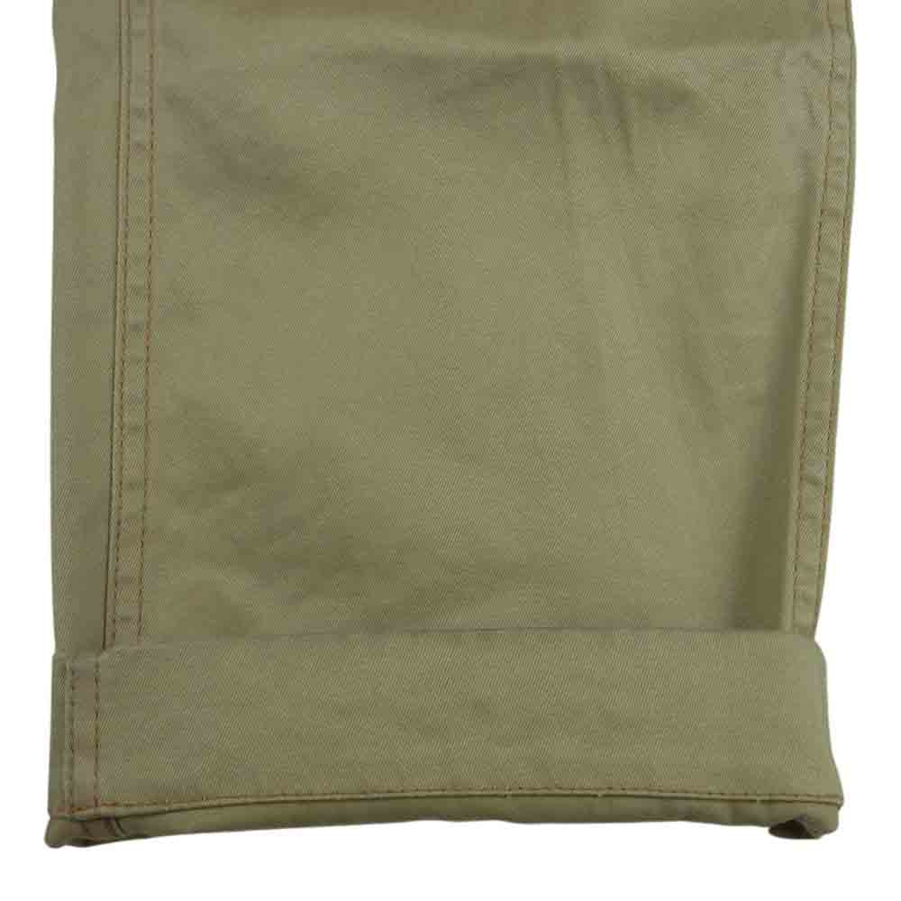 STUDIO D’ARTISAN ステュディオダルチザン 1349 防縮加工 チノ ストレート パンツ  ベージュ系 31【中古】