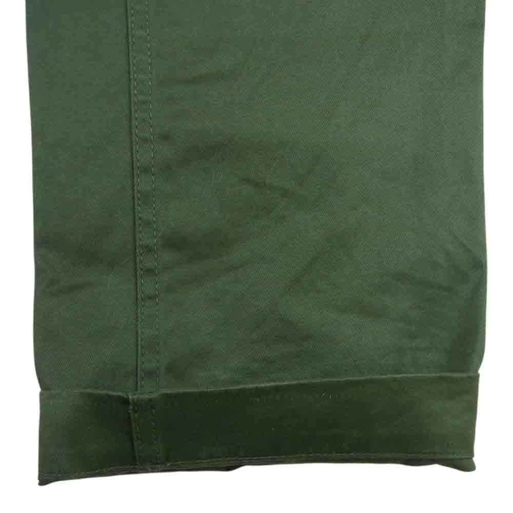 STUDIO D’ARTISAN ステュディオダルチザン 1349 防縮加工 チノ ストレート パンツ 日本製 グリーン系 KH 31【中古】