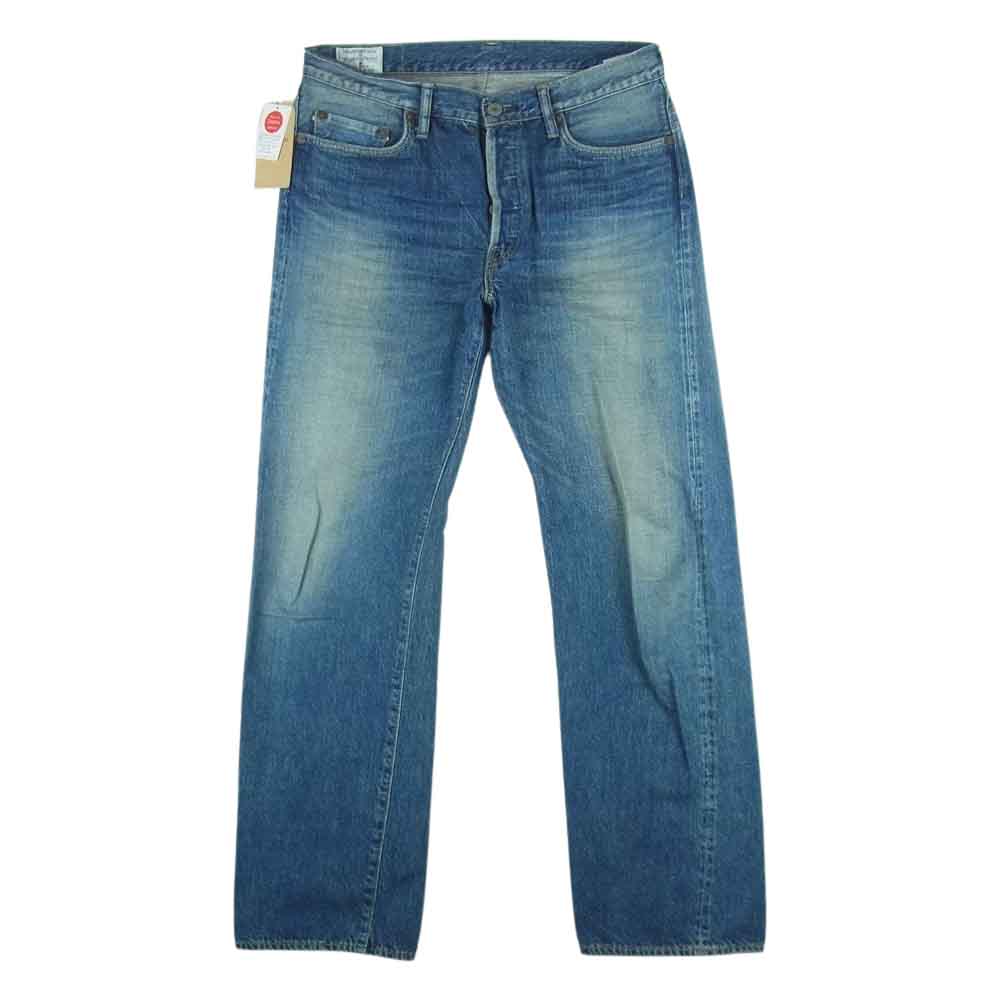 STUDIO D’ARTISAN ステュディオダルチザン D1844U 1950 ジーンズ ストレート デニム パンツ インディゴブルー系 OW 31【中古】