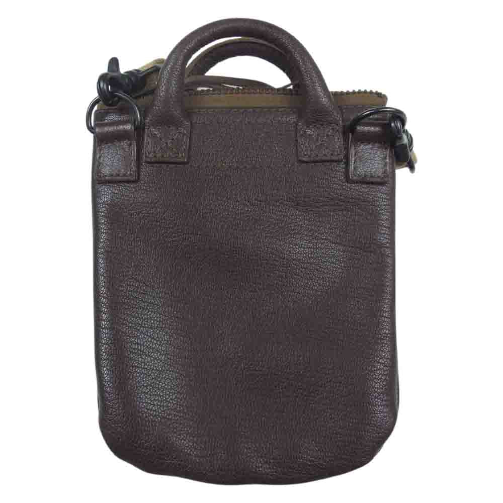 TOY'S McCOY トイズマッコイ TMA2121 HELMET BAG MINI レザー ミニ ヘルメット バッグ ブラウン系【美品】【中古】