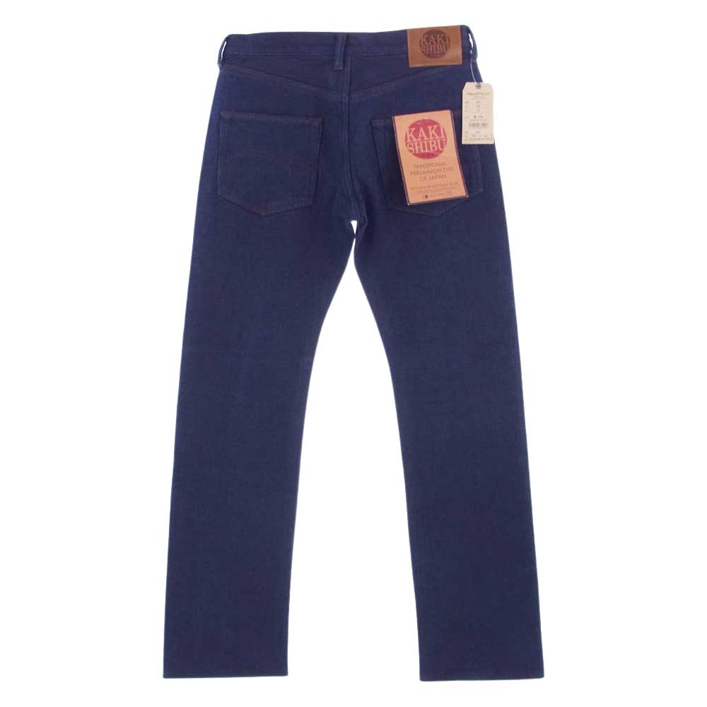 STUDIO D’ARTISAN ステュディオダルチザン D4522 D1830 KAKISHIBU SASHIKO 柿渋染め 刺し子 デニム ジャケット パンツ セットアップ インディゴブルー系 38【美品】【中古】