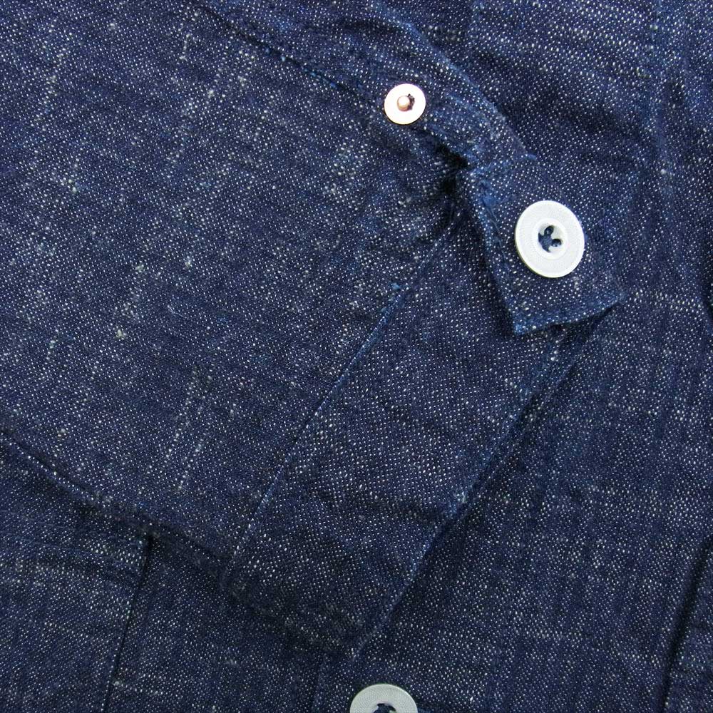 STUDIO D’ARTISAN ステュディオダルチザン D4509 D1825 ヘリテージ リプロダクション カバーオール ジャケット パンツ セットアップ インディゴブルー系 OW 32，38【美品】【中古】