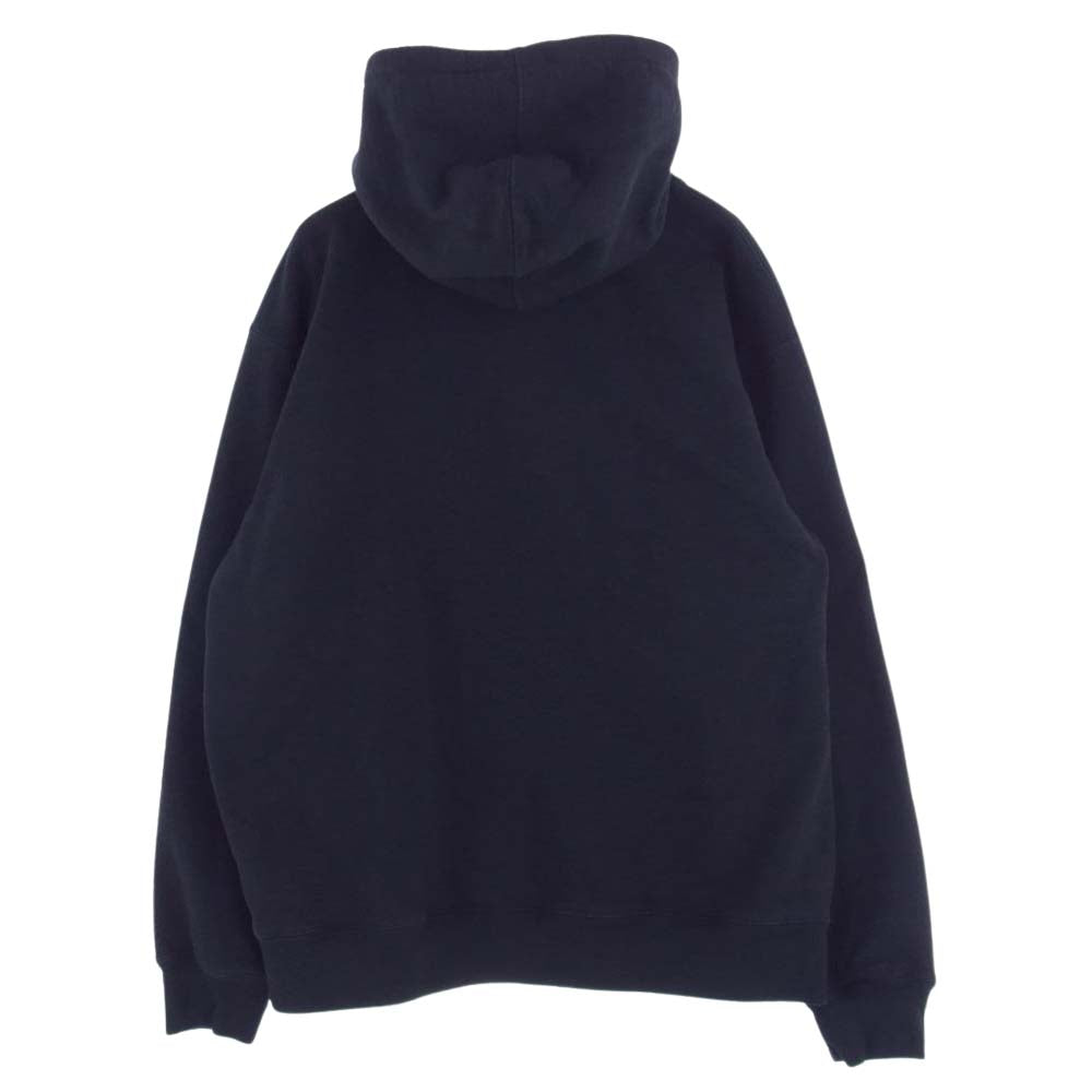 Supreme シュプリーム 22SS Burberry Box Logo Hooded Sweatshirt バーバリー ボックス ロゴ フーディー スウェットシャツ ブラック系 L【中古】