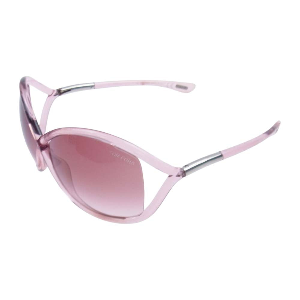 TOM FORD トムフォード  TF9 704  64□14  イタリア製 Whitney ホイットニー サングラス アイウェア ピンク ピンク系【中古】
