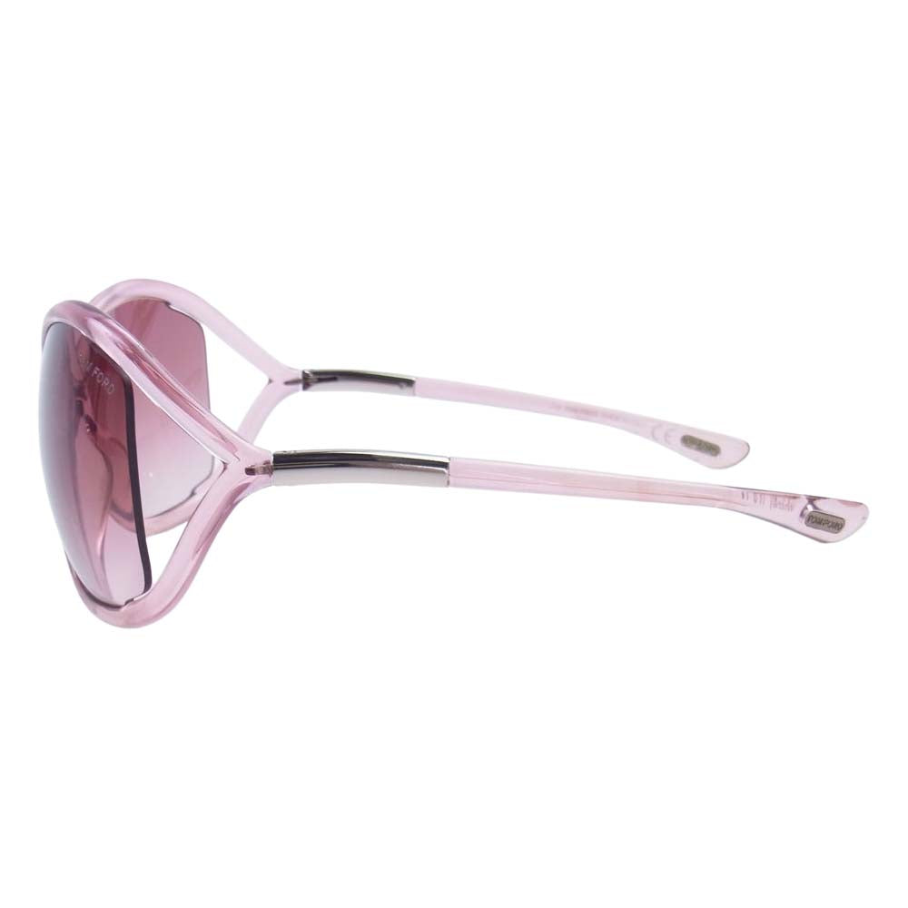 TOM FORD トムフォード  TF9 704  64□14  イタリア製 Whitney ホイットニー サングラス アイウェア ピンク ピンク系【中古】
