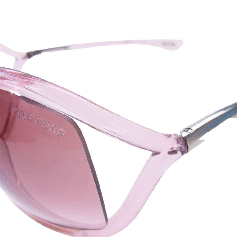 TOM FORD トムフォード  TF9 704  64□14  イタリア製 Whitney ホイットニー サングラス アイウェア ピンク ピンク系【中古】