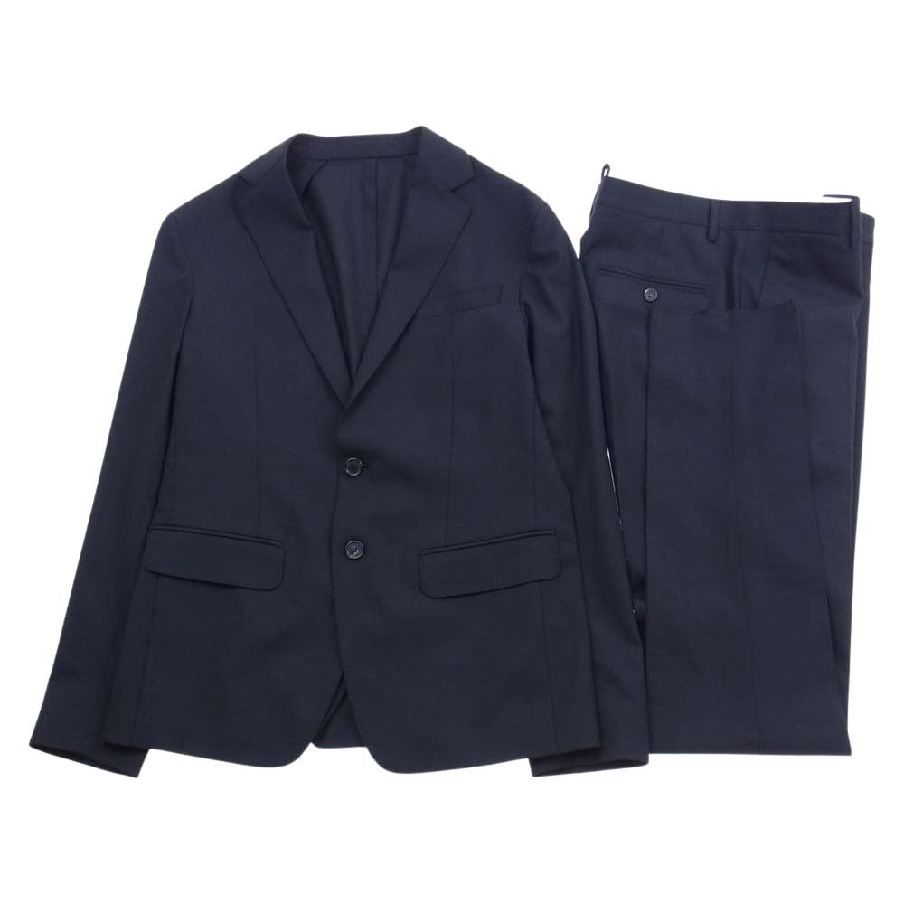 DSQUARED2 ディースクエアード S74FT0393 S40320 MANCHESTER スーツ ジャケット パンツ セットアップ ブラック系 46【美品】【中古】