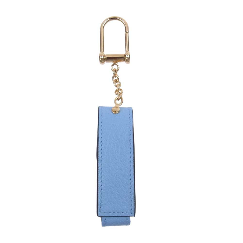 GUCCI グッチ 615997 リップスティックケース ライトブルー系【美品】【中古】