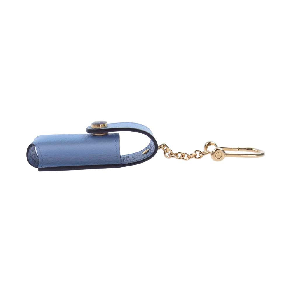 GUCCI グッチ 615997 リップスティックケース ライトブルー系【美品】【中古】