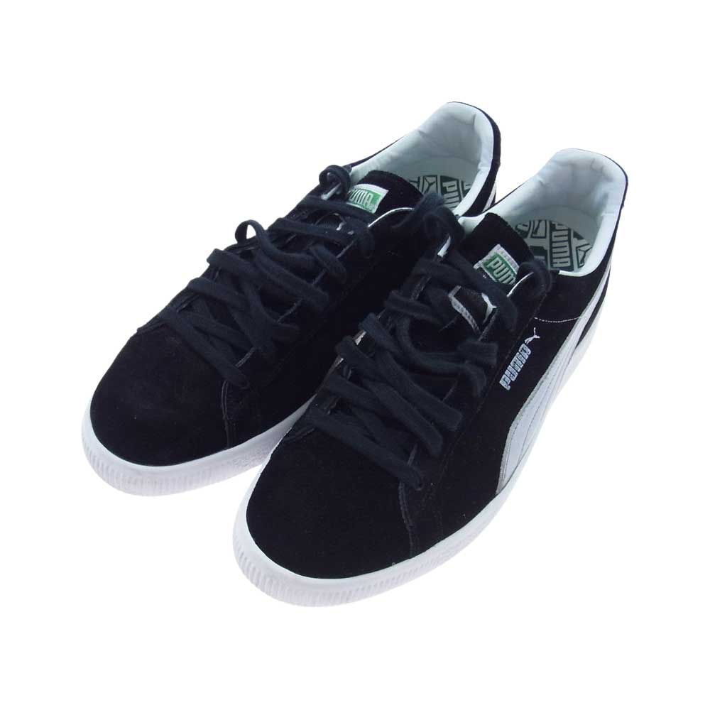 PUMA プーマ 21SS SUEDE VTG MIJ SILVER スエード ローカット スニーカー ブラック系 26cm【中古】