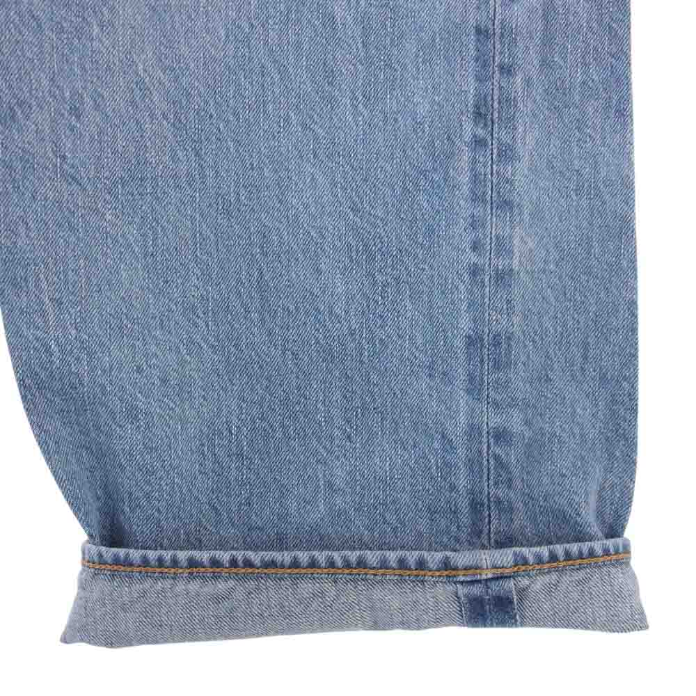 COMOLI 23SS 5P ブリーチ デニムパンツ X01-03004 コモリ COMOLI コモリ 23SS X01-03004 5P ブリーチ デニムパンツ インディゴ