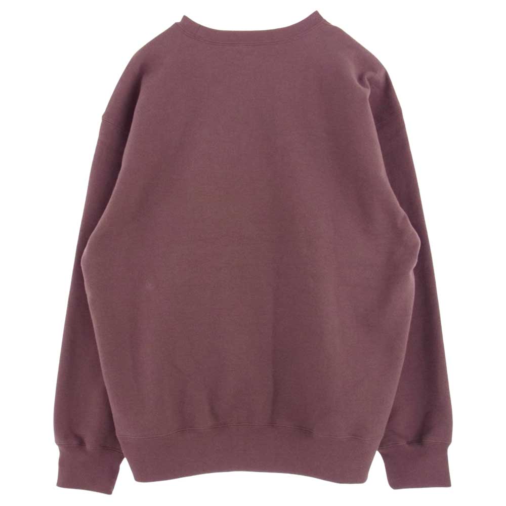 Supreme シュプリーム 22AW Box Logo Crewneck Brown ボックス ロゴ クルーネック スウェット ブラウン系 L【中古】