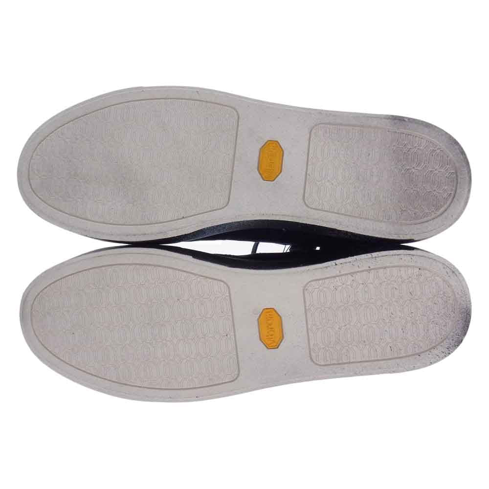 STRUM ストラム  STB007-01 BLACK REVOLT 2 レザージップタン ハイカット スニーカー ブラック系 27.0cm【新古品】【未使用】【中古】