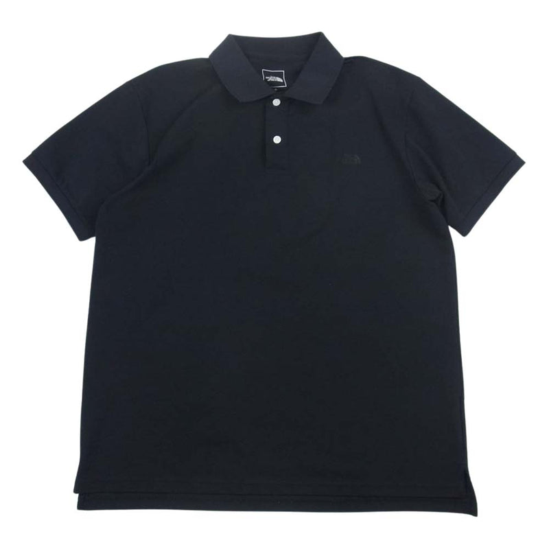 THE NORTH FACE ノースフェイス NT22231 S/S Biz Polo ショートスリーブビズ ポロ シャツ ブラック  ブラック系 XL【中古】