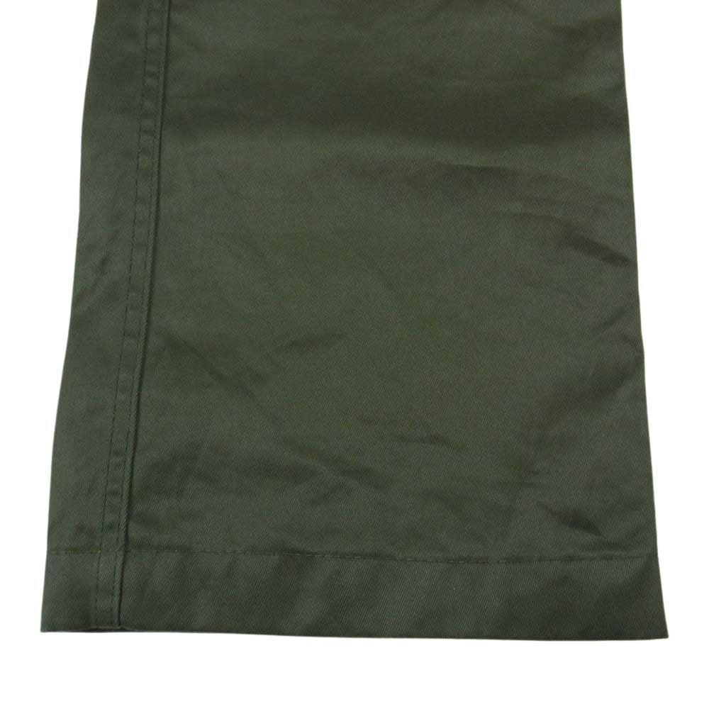 MOMOTARO JEANS 桃太郎ジーンズ CHINO PANTS チノパンツ カーキ系 34【中古】