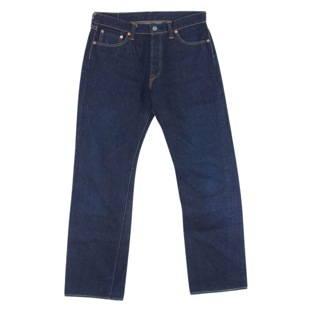 THE FLAT HEAD ザフラットヘッド DD309 デザートヒルズマーケット 別注 フラップポケット  インディゴブルー系 32【中古】