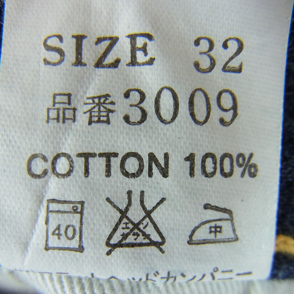 THE FLAT HEAD ザフラットヘッド DD309 デザートヒルズマーケット 別注 フラップポケット  インディゴブルー系 32【中古】