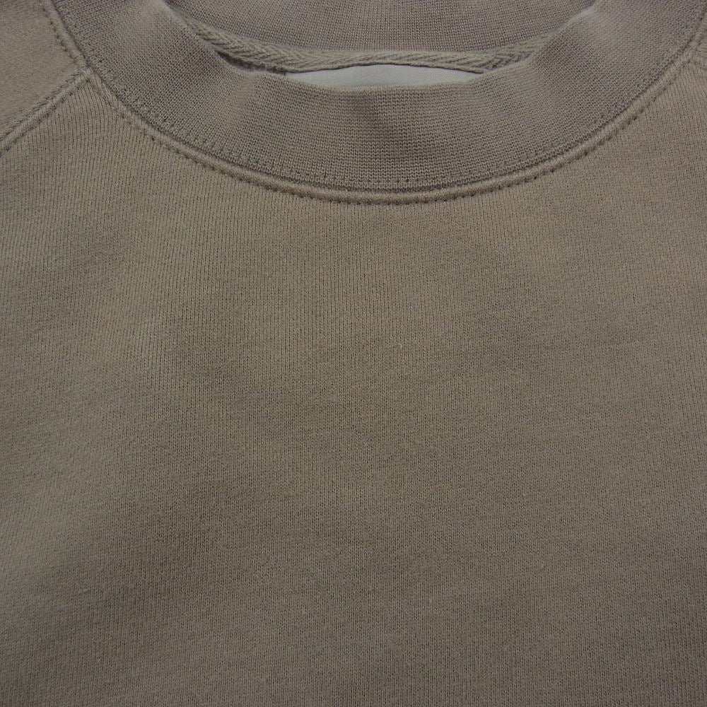 フィアオブゴッド ESSENTIALS エッセンシャルズ BACK LOGO CREW SWEAT SHIRTS バック ロゴ クルー ネック スウェット  ブラウン系 M【中古】
