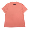 フィアオブゴッド 23SS ESSENTIALS エッセンシャルズ Crewneck T-Shirt  フロント ロゴ クルーネック 半袖 Tシャツ ピンク系 XS【美品】【中古】