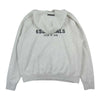 フィアオブゴッド ESSENTIALS エッセンシャルズ BACK LOGO HOODIE バック ロゴ フーディ パーカー グレー系 M【美品】【中古】
