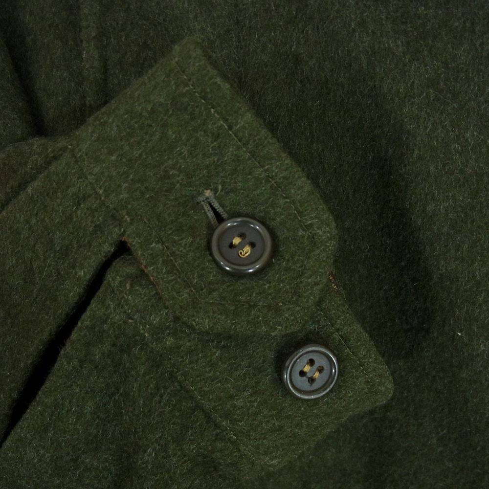 BURBERRY バーバリー 小文字 Burberrys タグ バーバリーズ ウール ロ―デン ハリントン ジャケット グリーン系 サイズ表記無【中古】