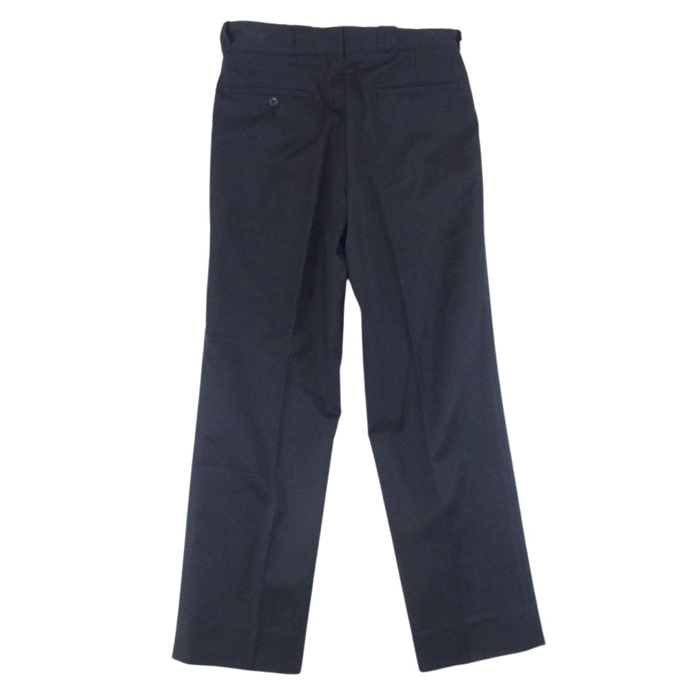 COMOLI コモリ 23SS X01-03014 COTTON GABARDINE WORK PANTS コットン ギャバ ワーク パンツ ブラック系 1【極上美品】【中古】
