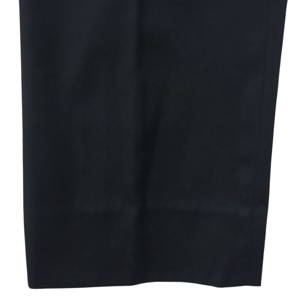 COMOLI コモリ 23SS X01-03014 COTTON GABARDINE WORK PANTS コットン ギャバ ワーク パンツ ブラック系 1【極上美品】【中古】