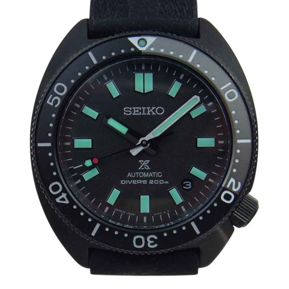 SEIKO セイコー SBDC183 PROSPEX プロスペックス The Black Series Limited Edition Diver Scuba ダイバースキューバ 腕時計 ブラック系【美品】【中古】