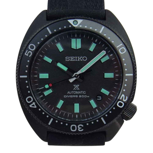 SEIKO セイコー SBDC183 PROSPEX プロスペックス The Black Series Limited Edition Diver Scuba ダイバースキューバ 腕時計 ブラック系【美品】【中古】