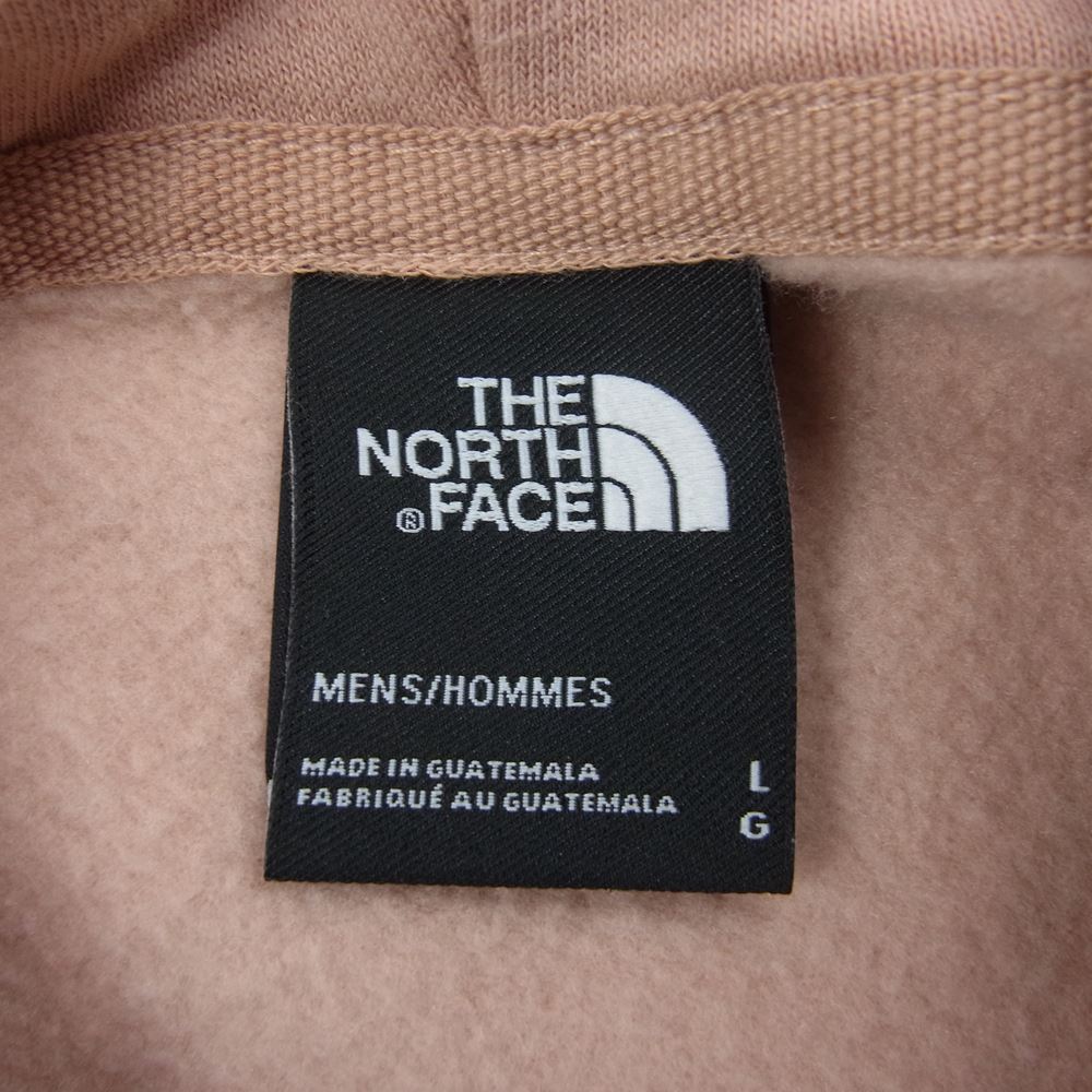 THE NORTH FACE ノースフェイス 509083 バック ロゴ プルオーバースウェット  パーカー ピンクベージュ系 L【中古】