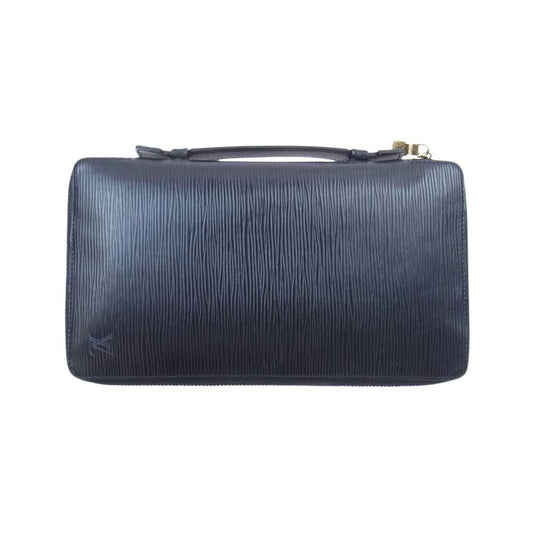 LOUIS VUITTON ルイ・ヴィトン エピ スペシャルオーダー オーガナイザードゥ ヴォワヤージュ トラベルケース ハンド バッグ ブラック系【中古】