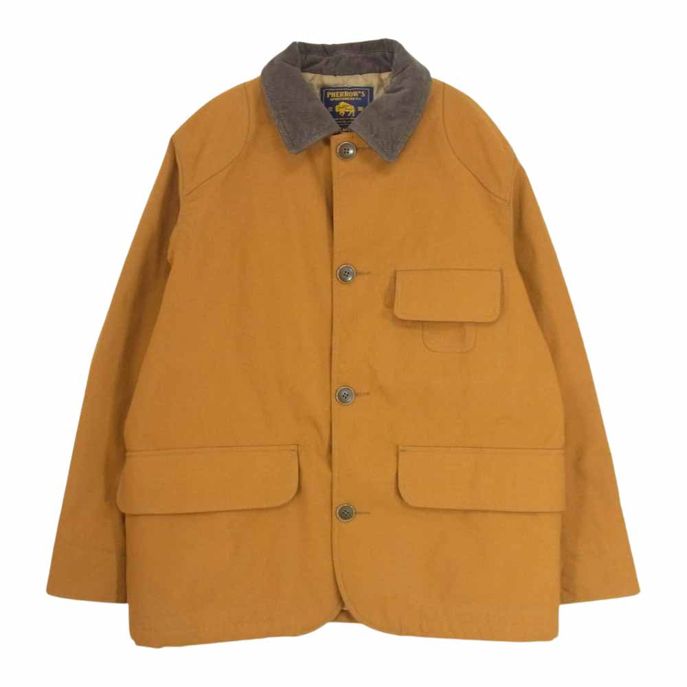 Pherrow's フェローズ  22W-PHQJ1 中綿 ハンティングジャケット ブラウン系 M【中古】