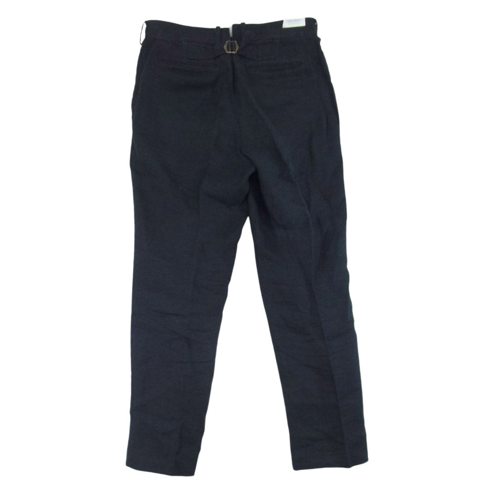 ORGUEIL オルゲイユ OR-1085A Black Linen Trousers ブラック リネン トラウザー パンツ ブラック系 31【美品】【中古】