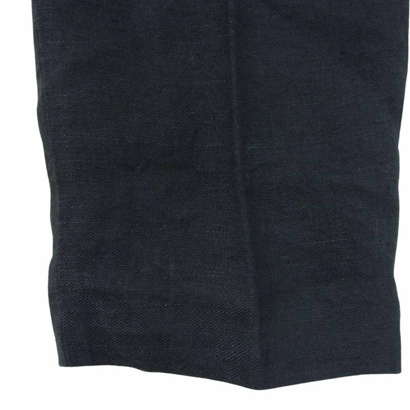 ORGUEIL オルゲイユ OR-1085A Black Linen Trousers ブラック リネン トラウザー パンツ ブラック系 31【美品】【中古】