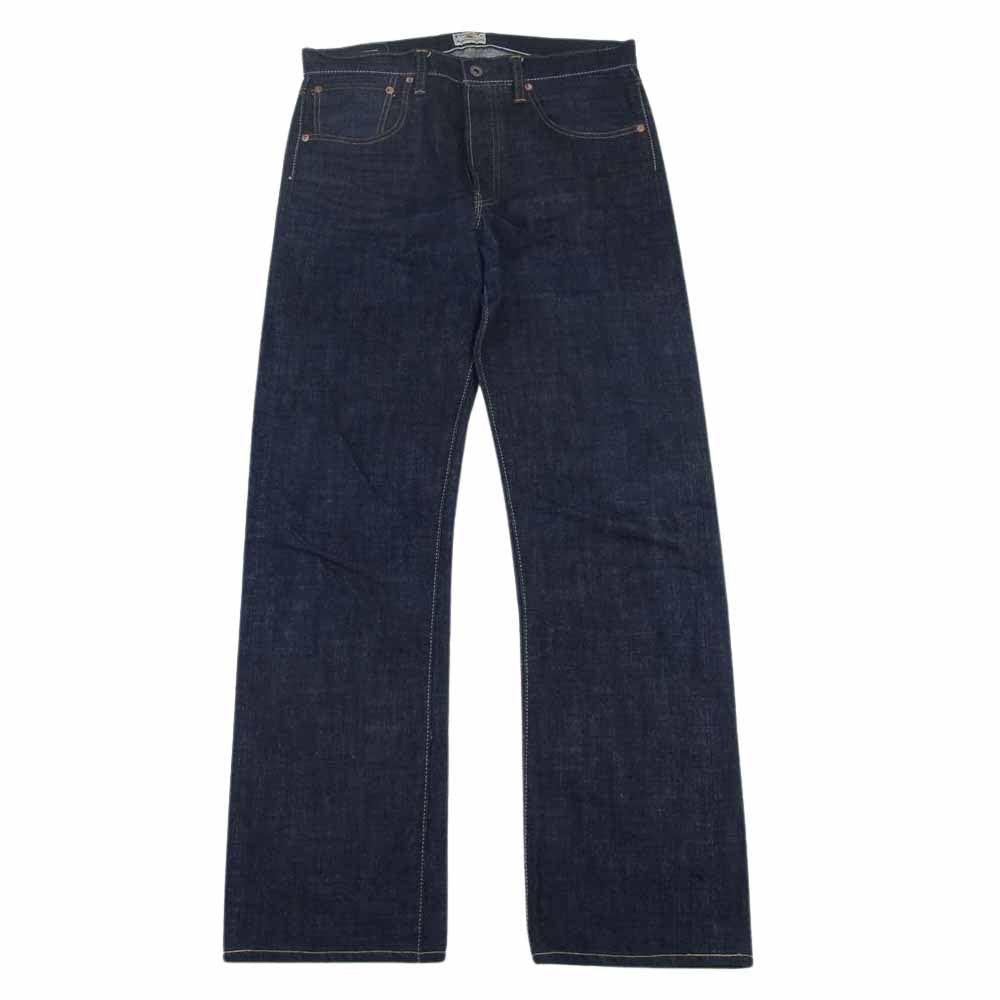 Pherrow's フェローズ 421 ボタンフライ ストレート デニム パンツ インディゴブルー系 31【美品】【中古】