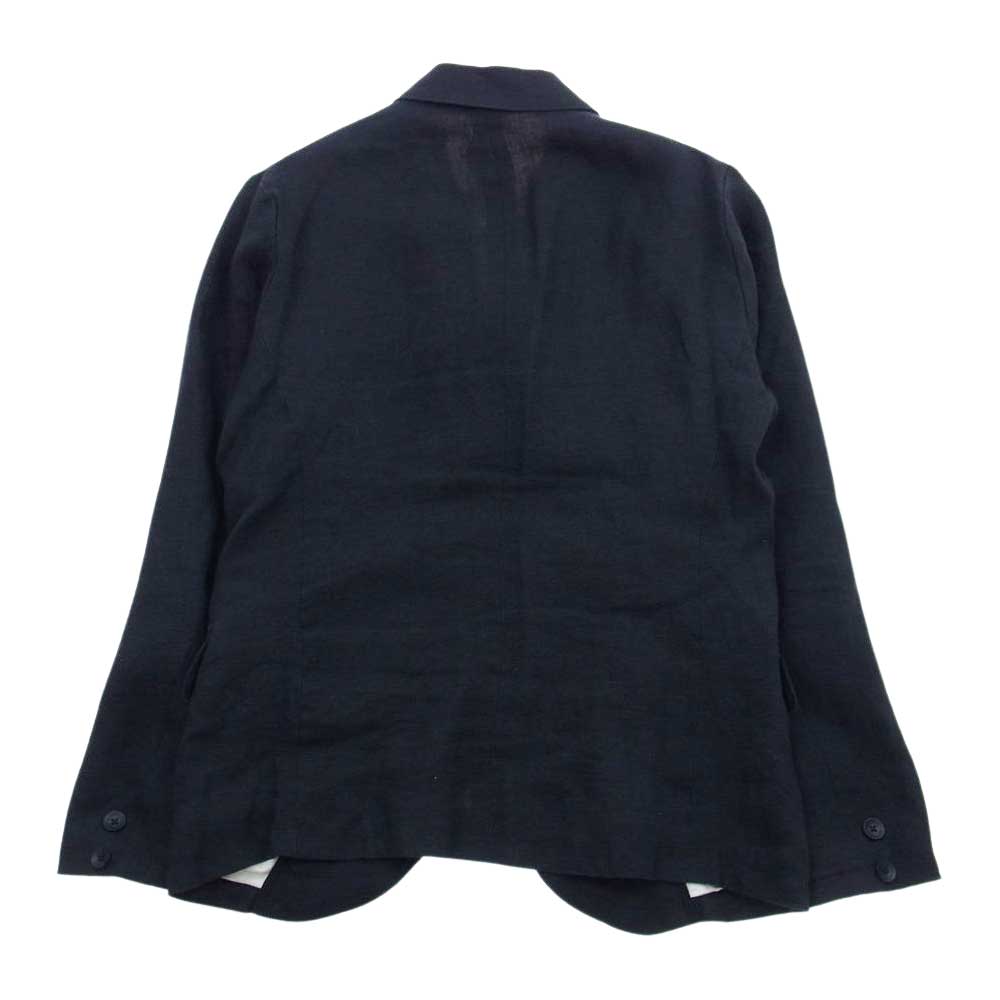 ORGUEIL オルゲイユ OR-4226A OR-1085A Black Linen Jacket Black Linen Trousers  ブラックリネン サック ジャケット ブラック リネン トラウザー パンツ セットアップ ブラック系 32，36【美品】【中古】