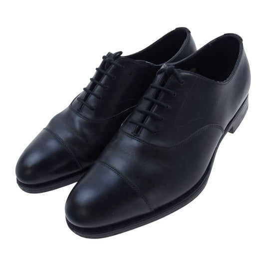 EDWARD GREEN エドワードグリーン 39185 CHELSEA チェルシー ストレートチップ レザー シューズ ブラック系 5 1/2 16【中古】
