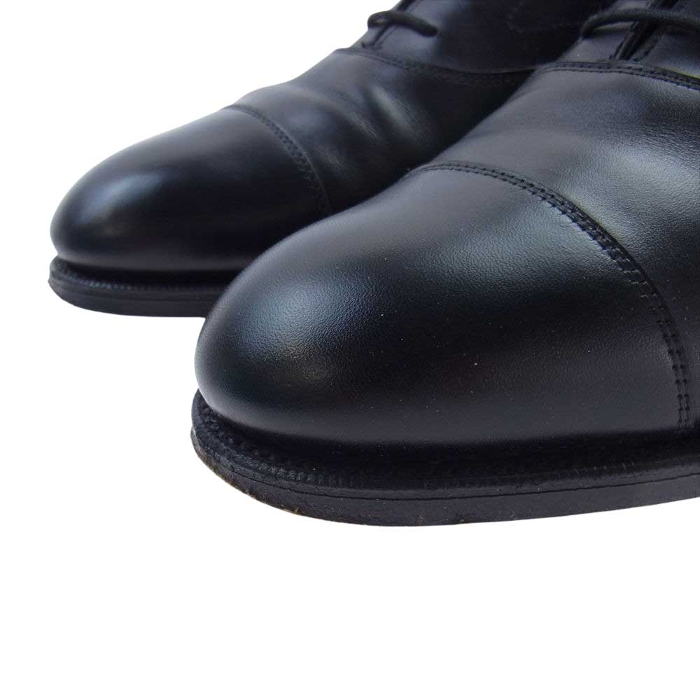 EDWARD GREEN エドワードグリーン 39185 CHELSEA チェルシー ストレートチップ レザー シューズ ブラック系 5 1/2 16【中古】