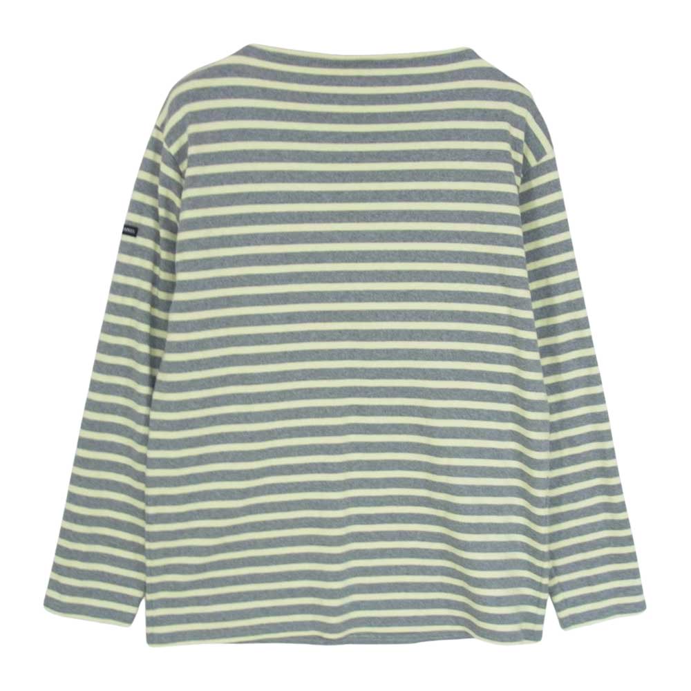 SAINT JAMES セントジェームス ボーダー ウエッソン カットソー イエロー系 M【中古】