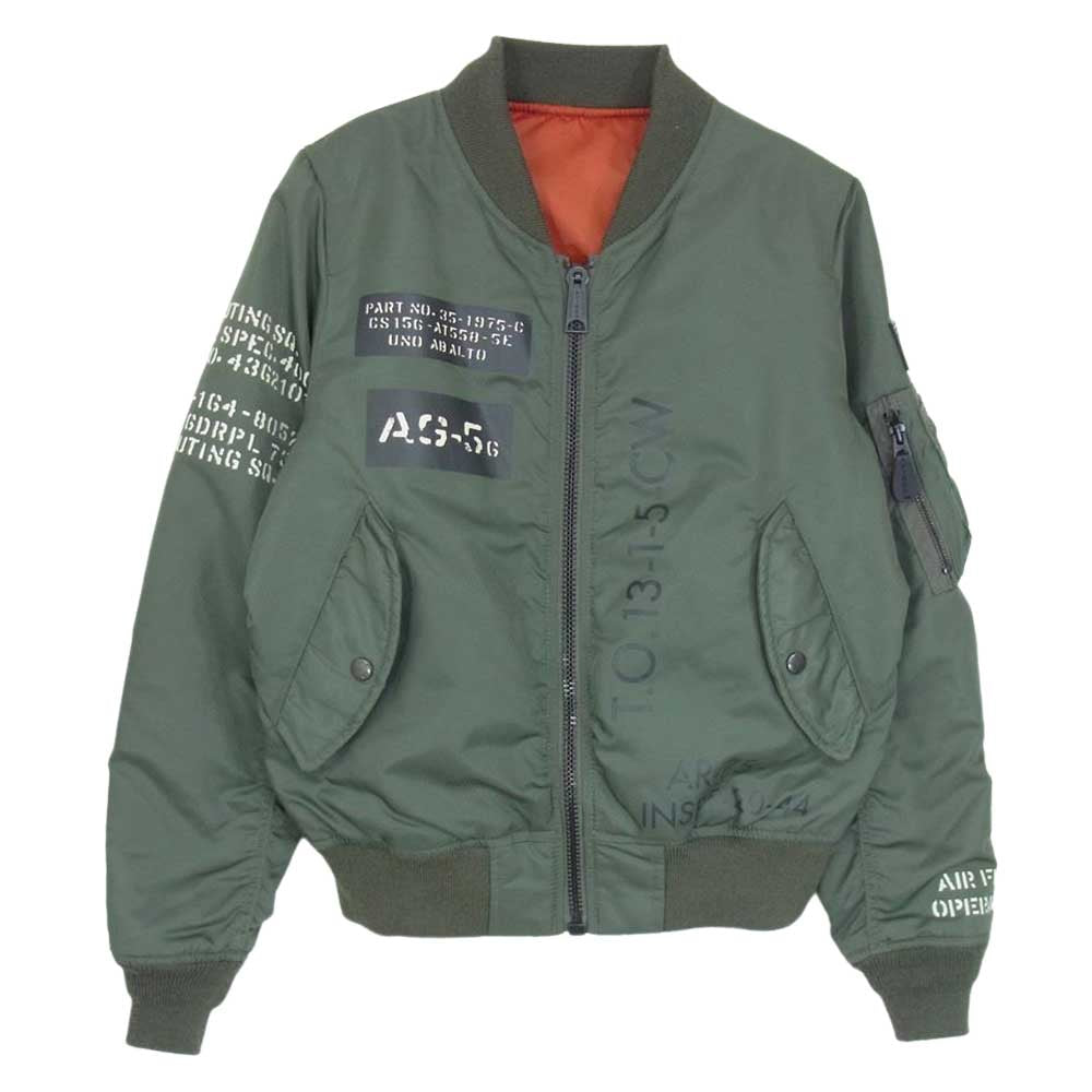 AVIREX 40周年記念モデル MA-1　MULTI STENCIL AVIREX MA-1 MULTI STENCIL 40周年記念モデル