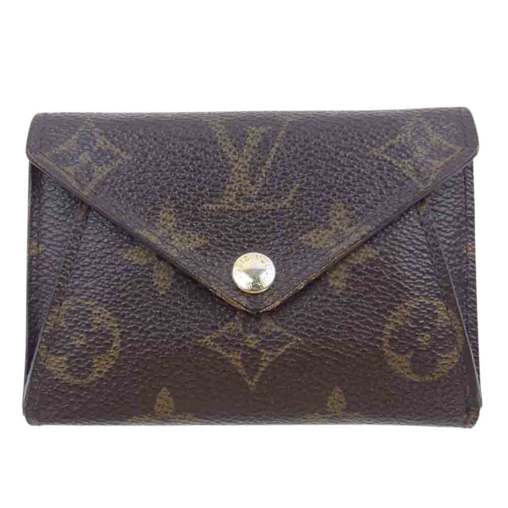 LOUIS VUITTON ルイ・ヴィトン M40488  モノグラム ポルトフォイユ オリガミ コンパクト 二つ折り 財布 ブラウン系【中古】