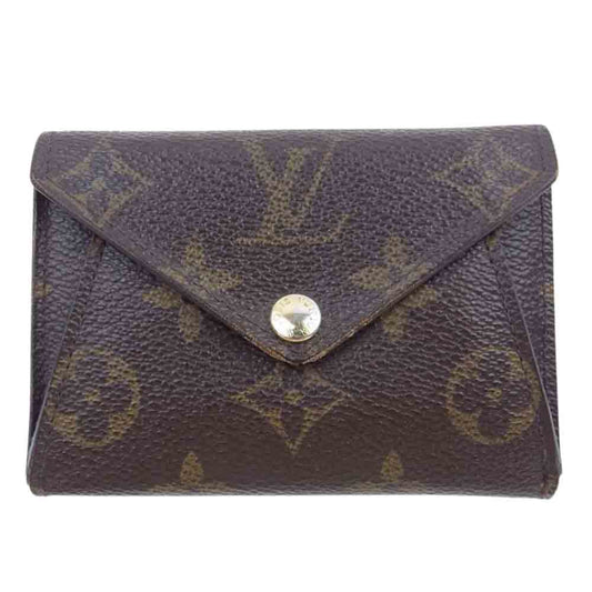 LOUIS VUITTON ルイ・ヴィトン M40488  モノグラム ポルトフォイユ オリガミ コンパクト 二つ折り 財布 ブラウン系【中古】