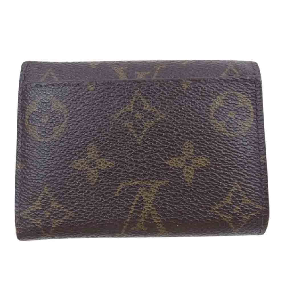 LOUIS VUITTON ルイ・ヴィトン M40488  モノグラム ポルトフォイユ オリガミ コンパクト 二つ折り 財布 ブラウン系【中古】