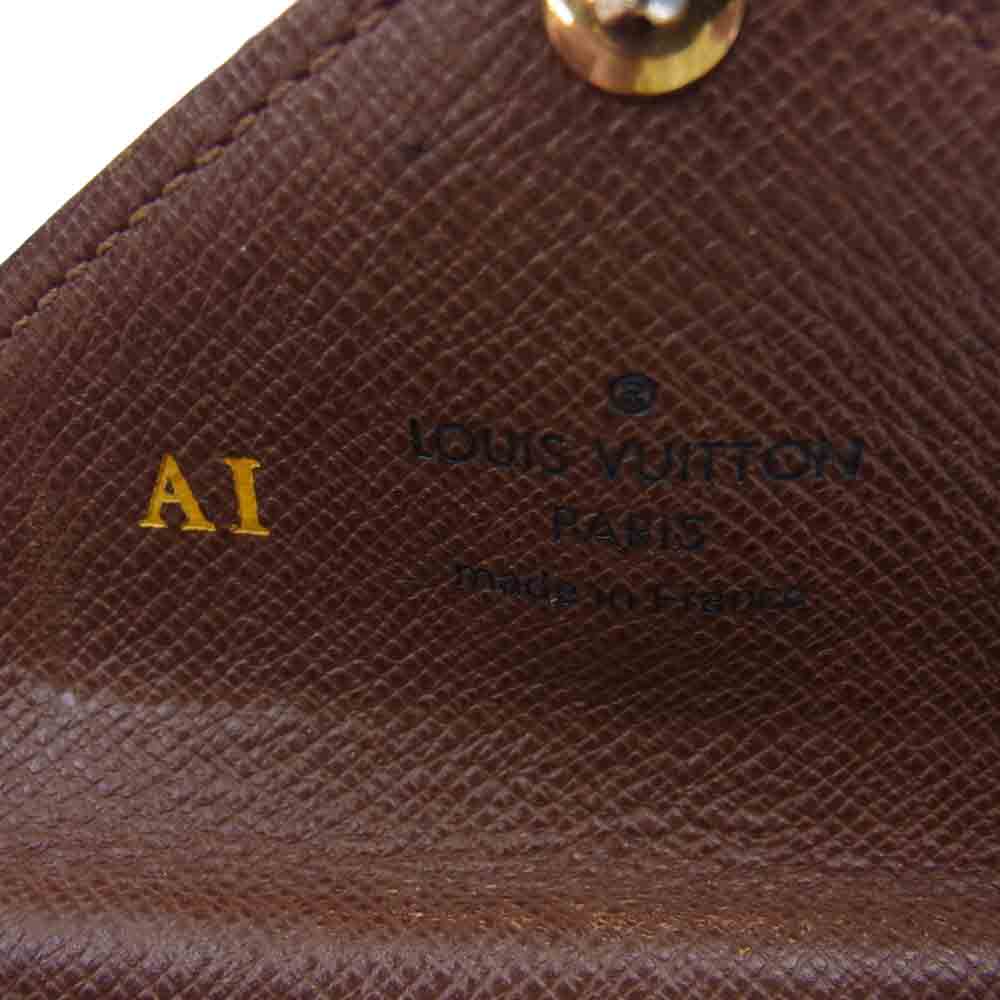 LOUIS VUITTON ルイ・ヴィトン M40488  モノグラム ポルトフォイユ オリガミ コンパクト 二つ折り 財布 ブラウン系【中古】