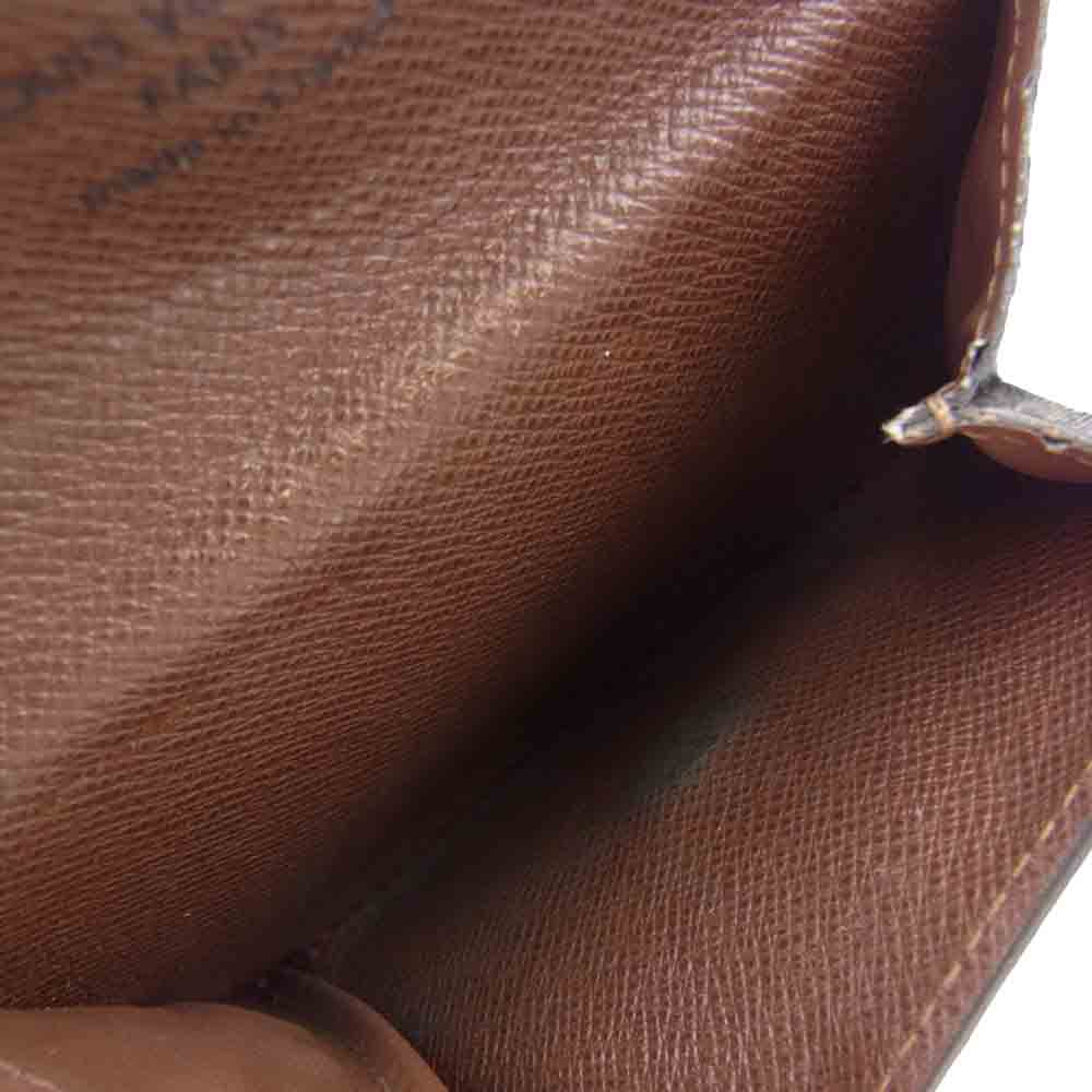 LOUIS VUITTON ルイ・ヴィトン M40488  モノグラム ポルトフォイユ オリガミ コンパクト 二つ折り 財布 ブラウン系【中古】