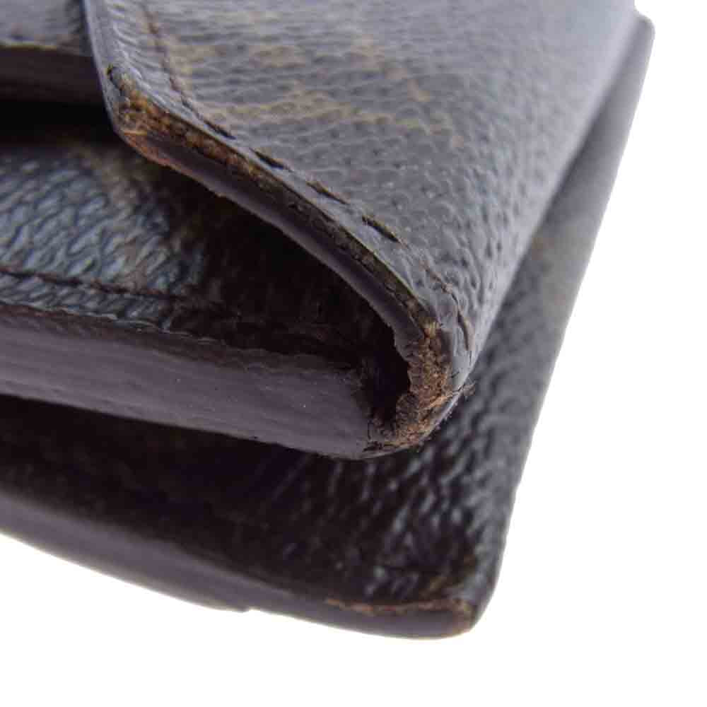 LOUIS VUITTON ルイ・ヴィトン M40488  モノグラム ポルトフォイユ オリガミ コンパクト 二つ折り 財布 ブラウン系【中古】