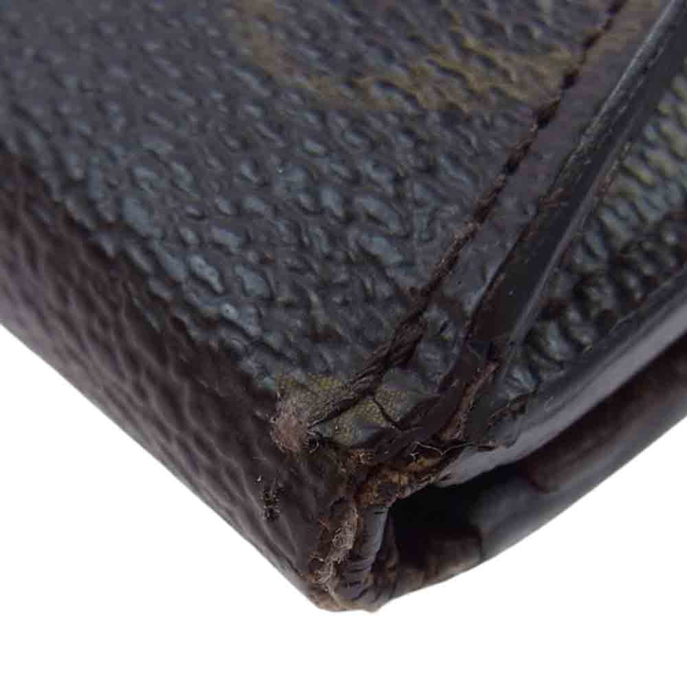 LOUIS VUITTON ルイ・ヴィトン M40488  モノグラム ポルトフォイユ オリガミ コンパクト 二つ折り 財布 ブラウン系【中古】