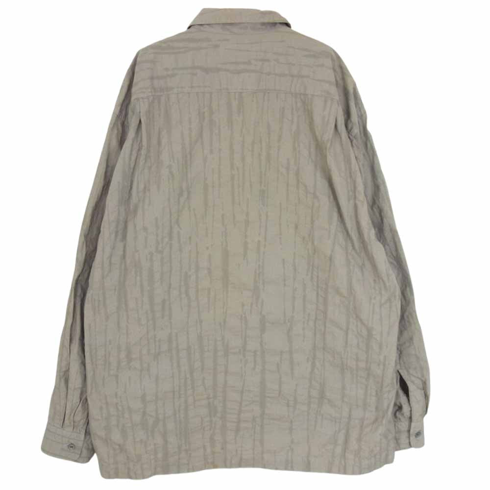 ISSEY MIYAKE イッセイミヤケ ME34FJ563 WHITE LABE ホワイトレーベル デザイン 長袖 シャツ　 グレー系 4【中古】